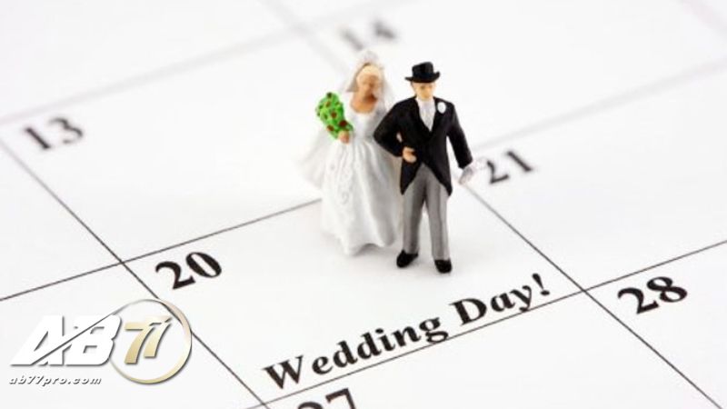 Xem ngày cưới, thủ tục quan trọng không thể bỏ qua để cầu chúc may mắn.